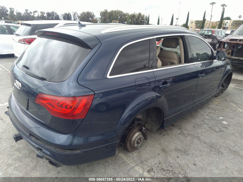 2013 AUDI Q7 3.0T S LINE PRESTIGE - WA1DGAFE5DD015043
