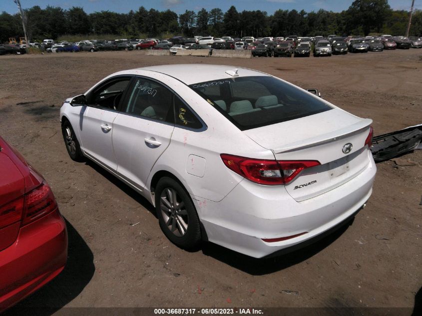 2016 HYUNDAI SONATA 2.4L SE - 5NPE24AF7GH414450