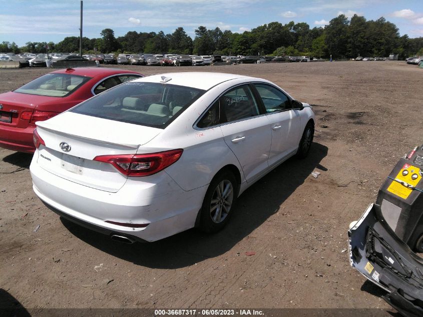 2016 HYUNDAI SONATA 2.4L SE - 5NPE24AF7GH414450