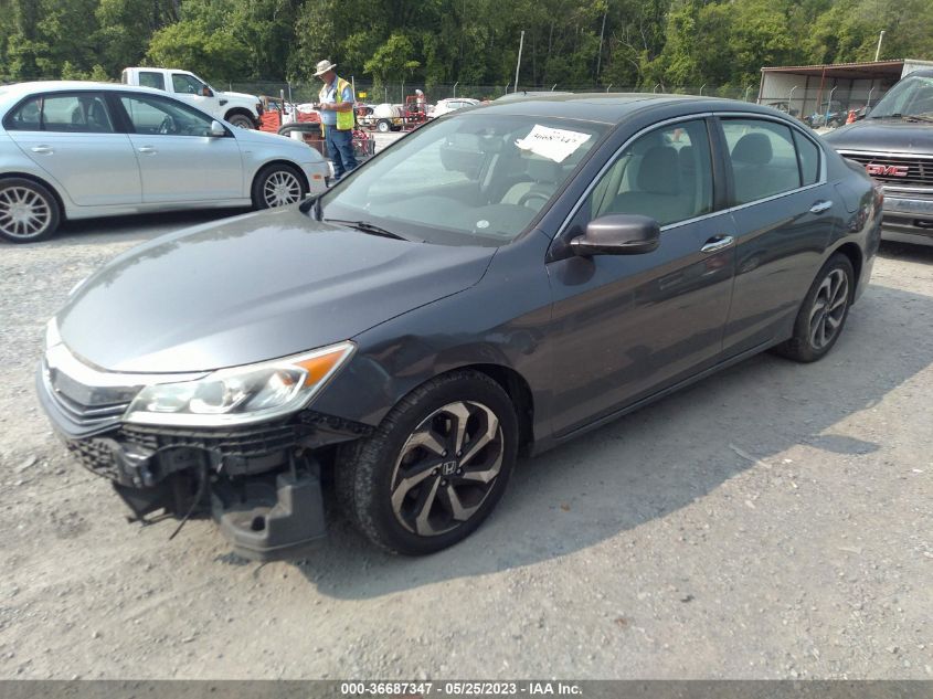 2016 HONDA ACCORD SEDAN EX - 1HGCR2F70GA242649
