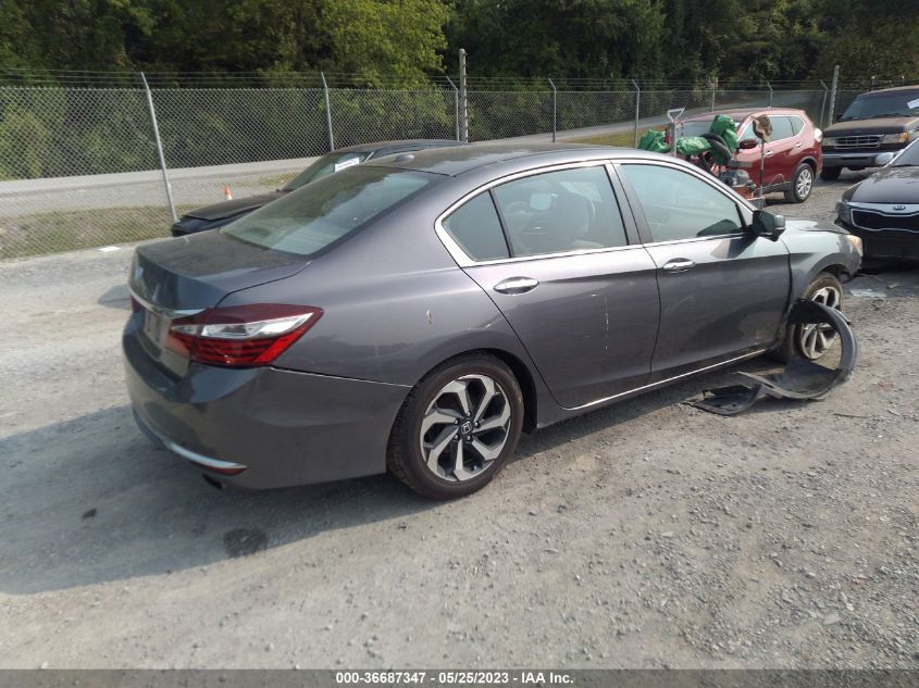 2016 HONDA ACCORD SEDAN EX - 1HGCR2F70GA242649