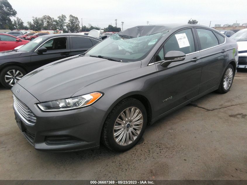 2013 FORD FUSION SE HYBRID - 3FA6P0LU2DR108491