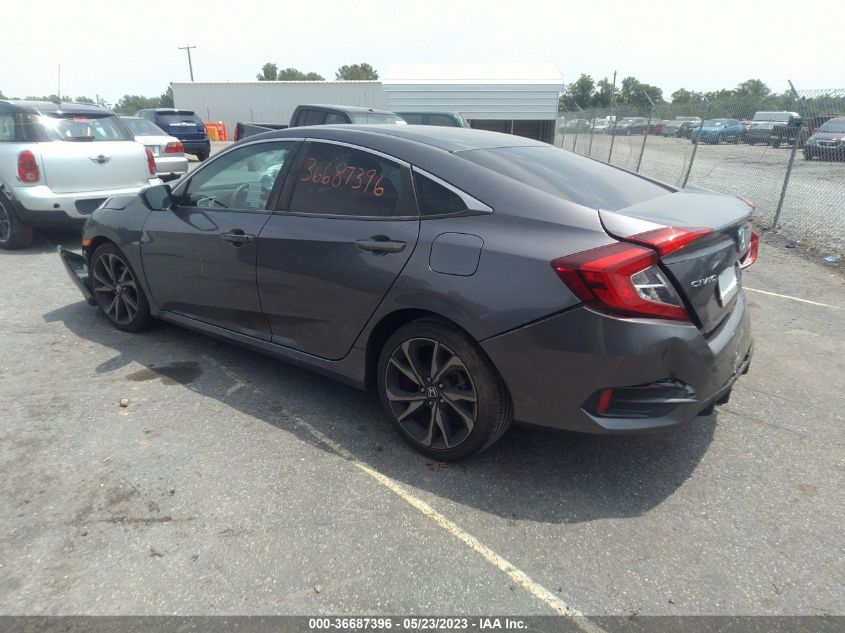 2019 HONDA CIVIC SEDAN SPORT - 2HGFC2F81KH594463