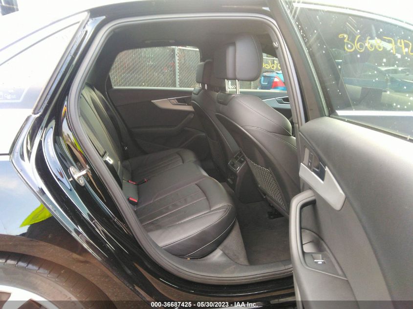 2019 AUDI A4 PREMIUM/TITANIUM PREMIUM - WAUGMAF43KN004310