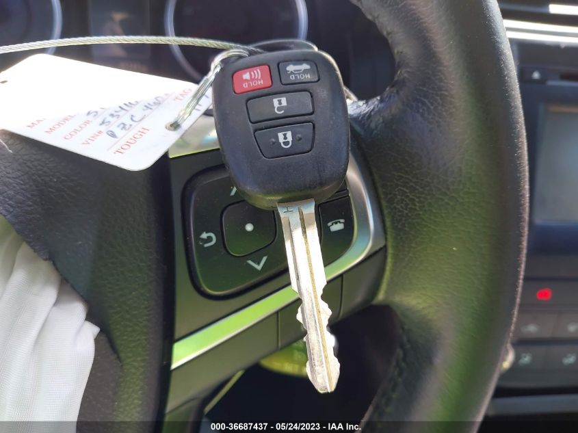 2016 TOYOTA CAMRY XLE/SE/LE/XSE - 4T1BF1FK7GU534102