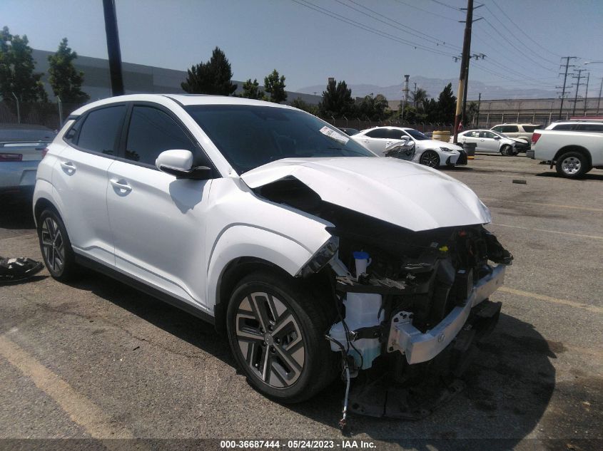 2022 HYUNDAI KONA ELECTRIC LIMITED - KM8K53AG1NU155594
