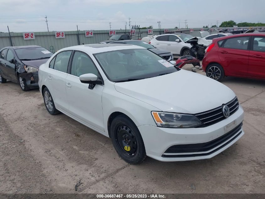 2015 VOLKSWAGEN JETTA SEDAN 1.8T SE W/CONNECTIVITY - 3VWD17AJ3FM296116