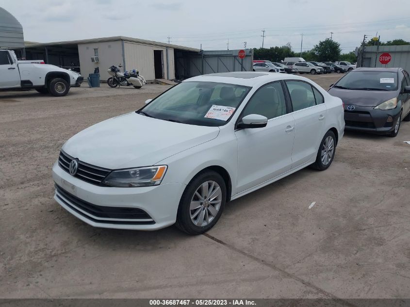 2015 VOLKSWAGEN JETTA SEDAN 1.8T SE W/CONNECTIVITY - 3VWD17AJ3FM296116