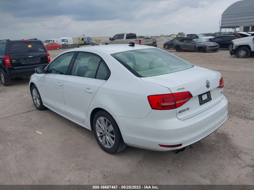 2015 VOLKSWAGEN JETTA SEDAN 1.8T SE W/CONNECTIVITY - 3VWD17AJ3FM296116