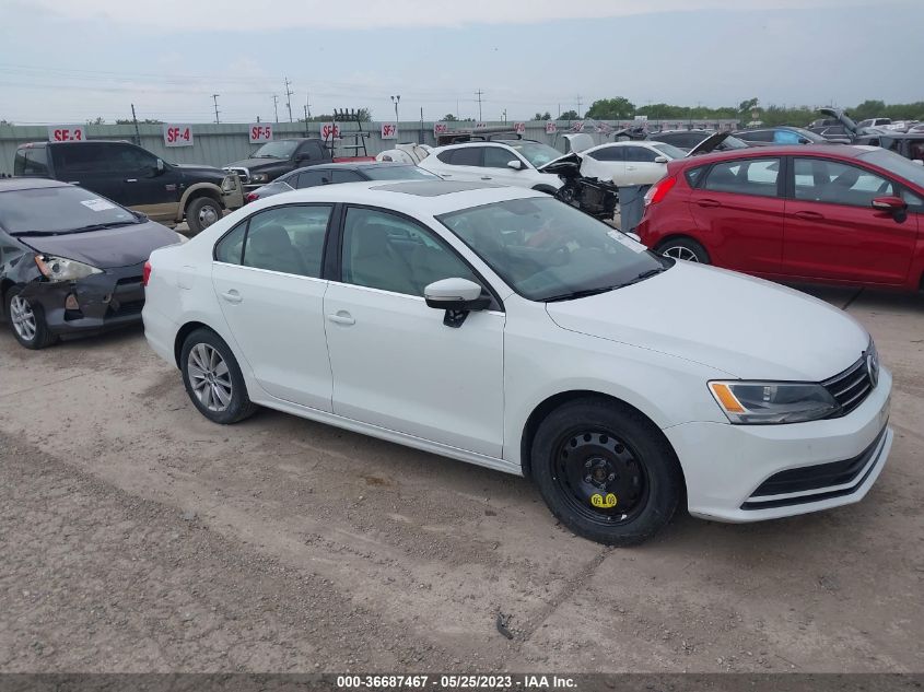 2015 VOLKSWAGEN JETTA SEDAN 1.8T SE W/CONNECTIVITY - 3VWD17AJ3FM296116