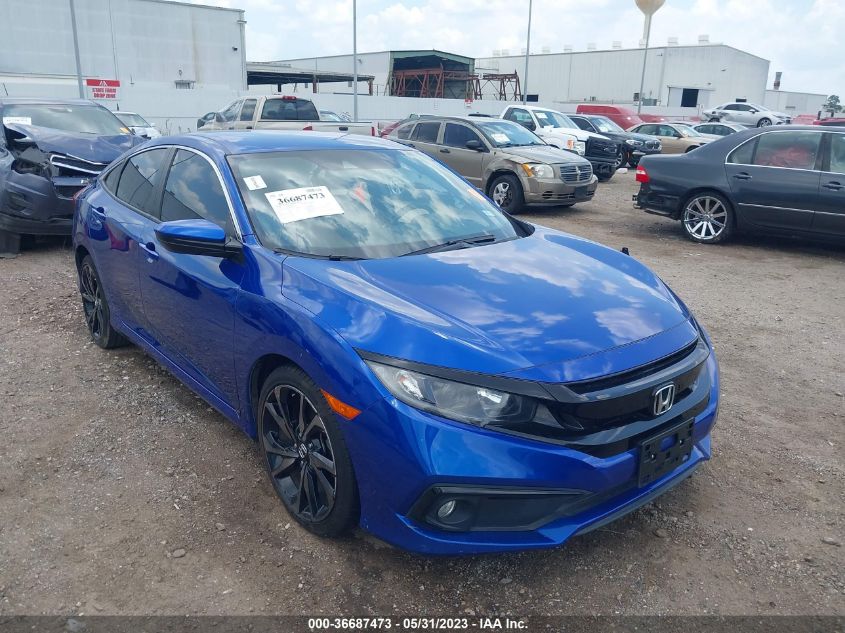2021 HONDA CIVIC SEDAN SPORT - 2HGFC2F83MH505107