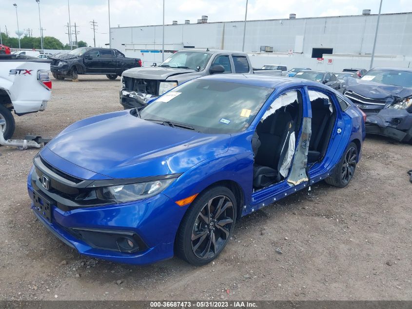 2021 HONDA CIVIC SEDAN SPORT - 2HGFC2F83MH505107