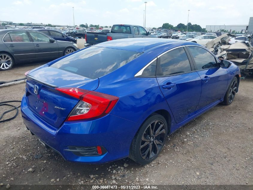 2021 HONDA CIVIC SEDAN SPORT - 2HGFC2F83MH505107