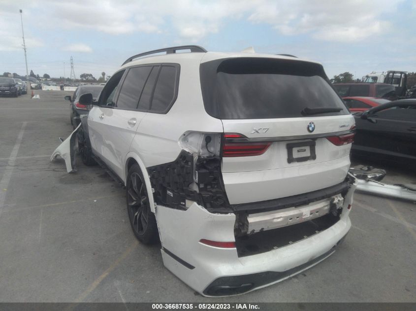 2021 BMW X7 XDRIVE40I 5UXCW2C09M9E11645
