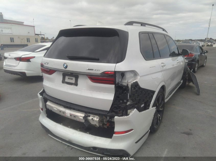 2021 BMW X7 XDRIVE40I 5UXCW2C09M9E11645