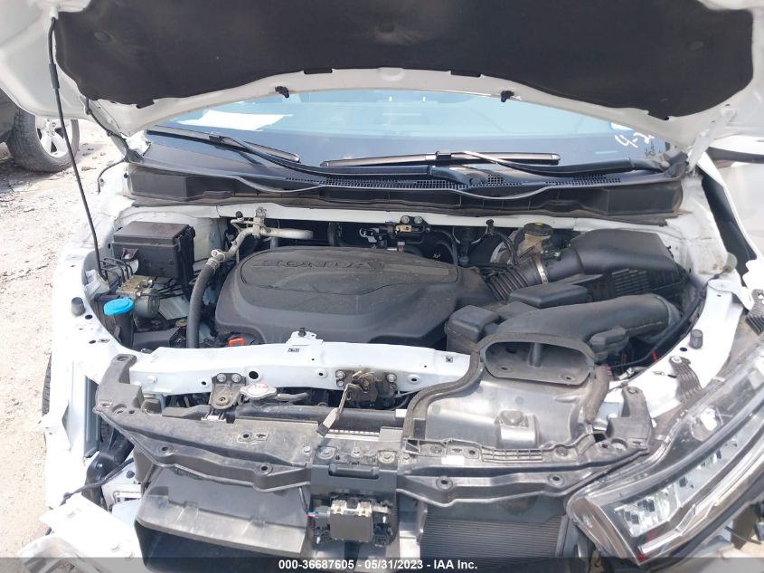 2022 HONDA ODYSSEY EX-L - 5FNRL6H72NB061460