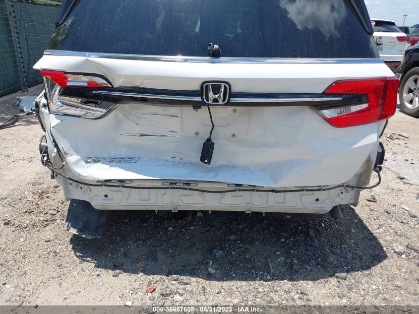 2022 HONDA ODYSSEY EX-L - 5FNRL6H72NB061460