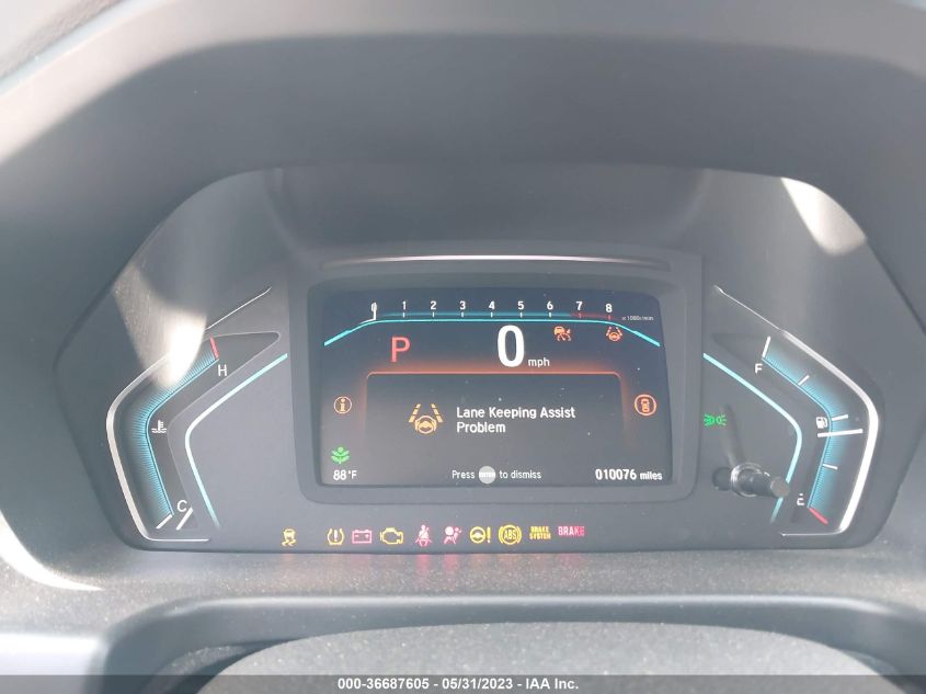 2022 HONDA ODYSSEY EX-L - 5FNRL6H72NB061460