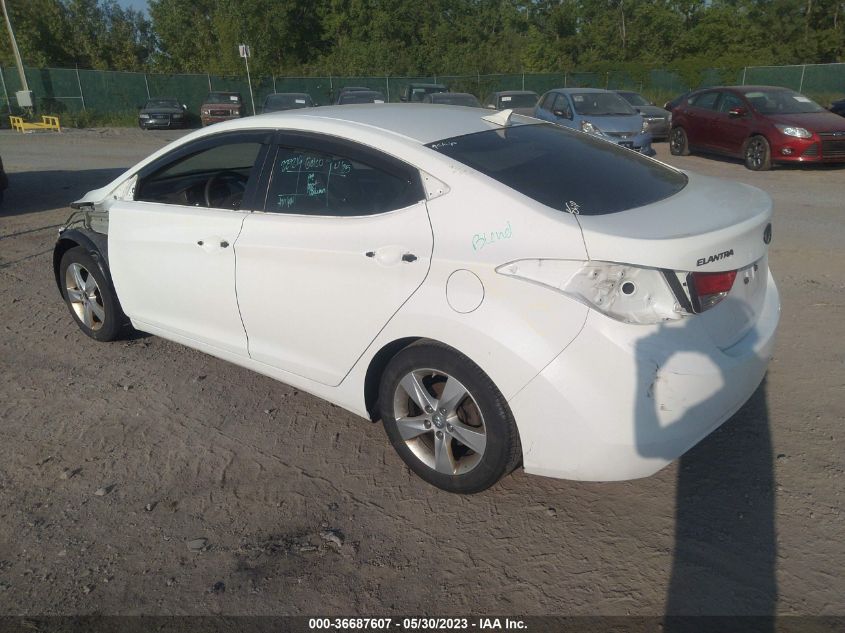 2013 HYUNDAI ELANTRA GLS PZEV - 5NPDH4AE6DH276803
