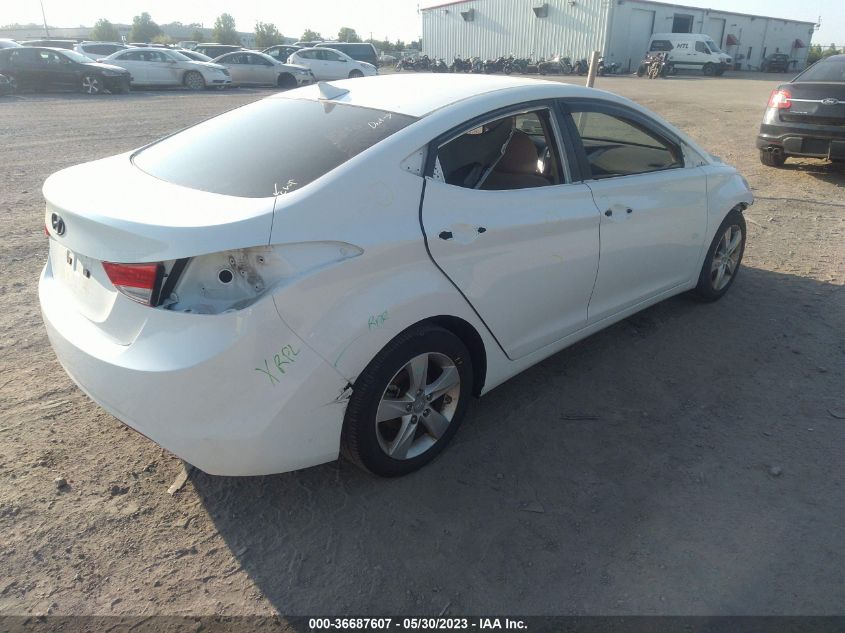 2013 HYUNDAI ELANTRA GLS PZEV - 5NPDH4AE6DH276803