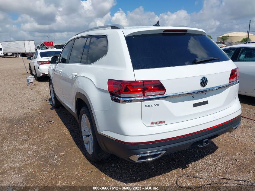 2021 VOLKSWAGEN ATLAS 3.6L V6 SEL - 1V2ER2CA8MC581651