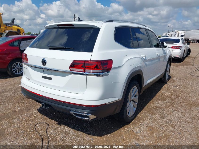 2021 VOLKSWAGEN ATLAS 3.6L V6 SEL - 1V2ER2CA8MC581651