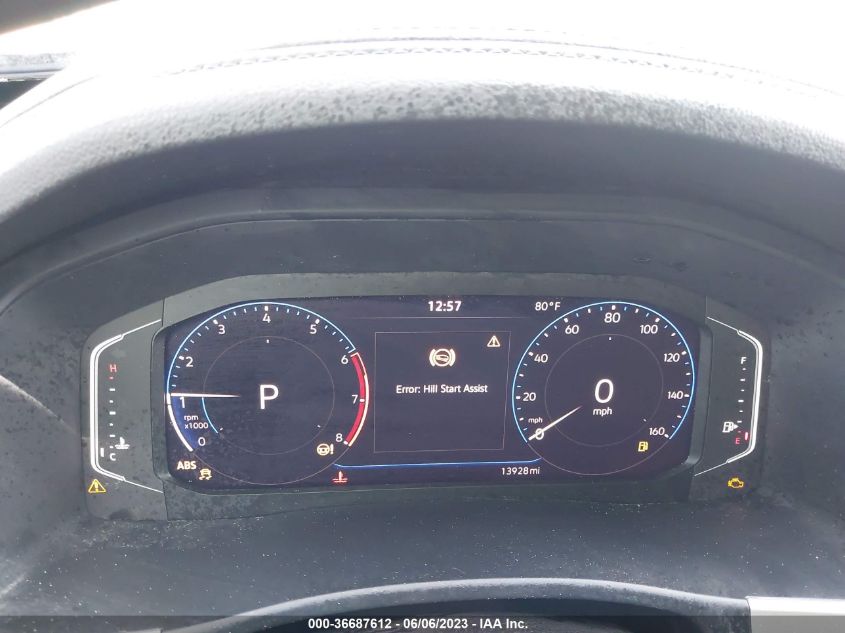 2021 VOLKSWAGEN ATLAS 3.6L V6 SEL - 1V2ER2CA8MC581651