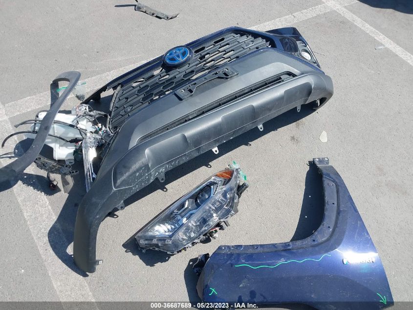 2019 TOYOTA RAV4 HYBRID XLE - 2T3RWRFV3KW014373