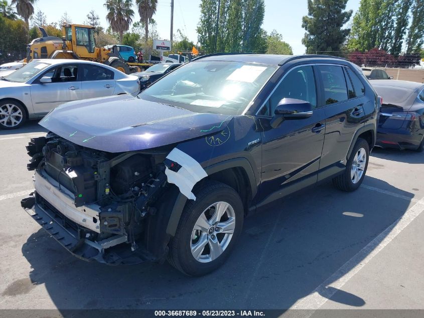 2019 TOYOTA RAV4 HYBRID XLE - 2T3RWRFV3KW014373