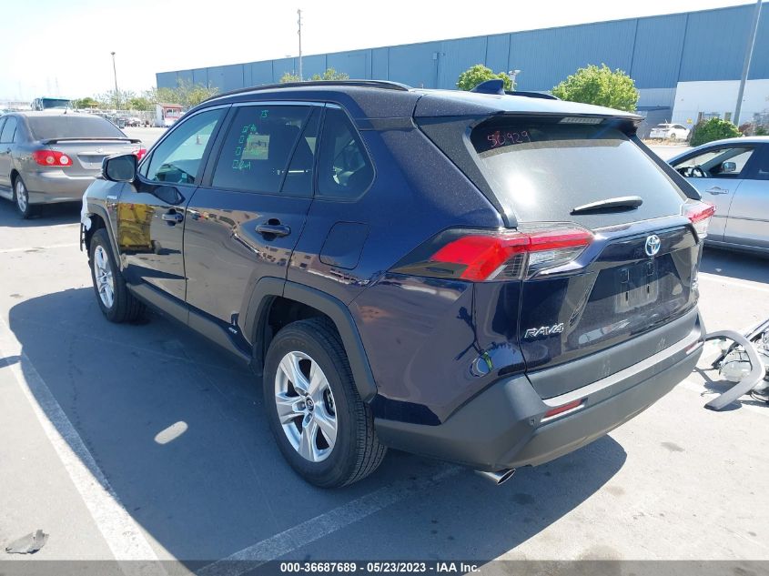 2019 TOYOTA RAV4 HYBRID XLE - 2T3RWRFV3KW014373