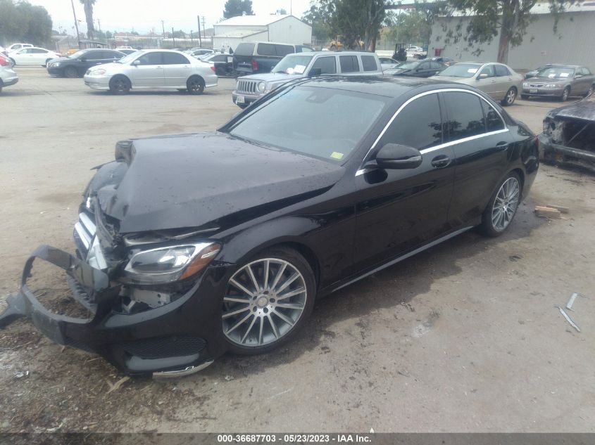 2016 MERCEDES-BENZ C-CLASS C 300 - 55SWF4JB3GU133121
