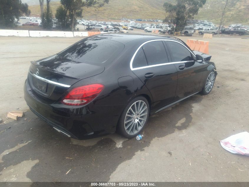 2016 MERCEDES-BENZ C-CLASS C 300 - 55SWF4JB3GU133121