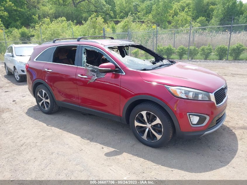 2016 KIA SORENTO EX - 5XYPH4A19GG023125