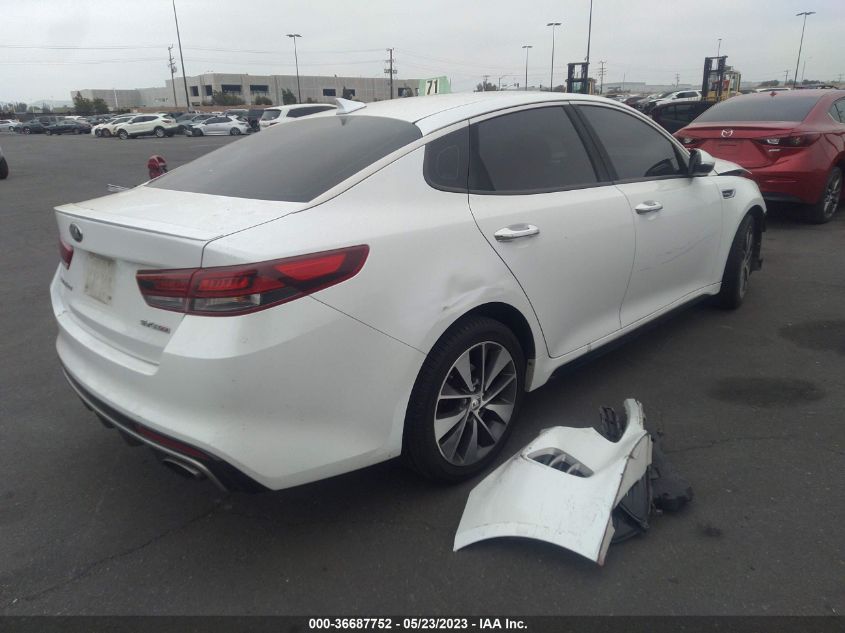 2016 KIA OPTIMA SX TURBO - 5XXGW4L26GG045907