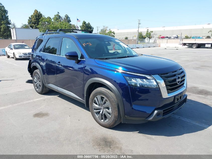 2022 NISSAN PATHFINDER SV - 5N1DR3BD9NC231733