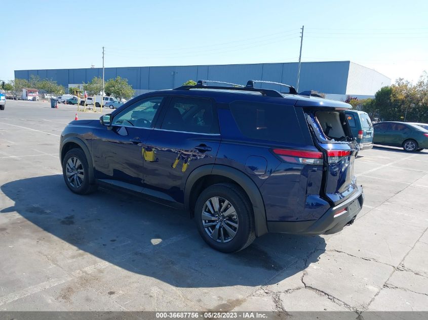 2022 NISSAN PATHFINDER SV - 5N1DR3BD9NC231733