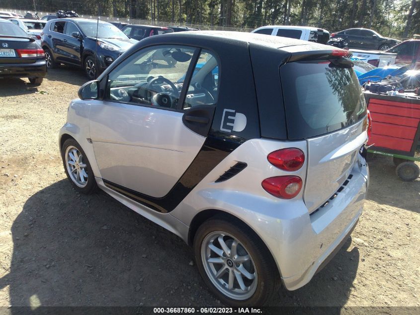 2015 SMART FORTWO ELECTRIC DRIVE PASSION - WMEEJ9AA2FK833490
