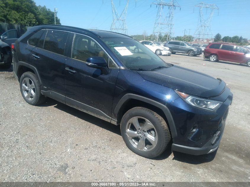 2019 TOYOTA RAV4 HYBRID LIMITED - JTMDWRFV8KD507098