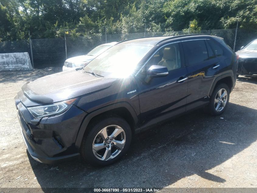 2019 TOYOTA RAV4 HYBRID LIMITED - JTMDWRFV8KD507098