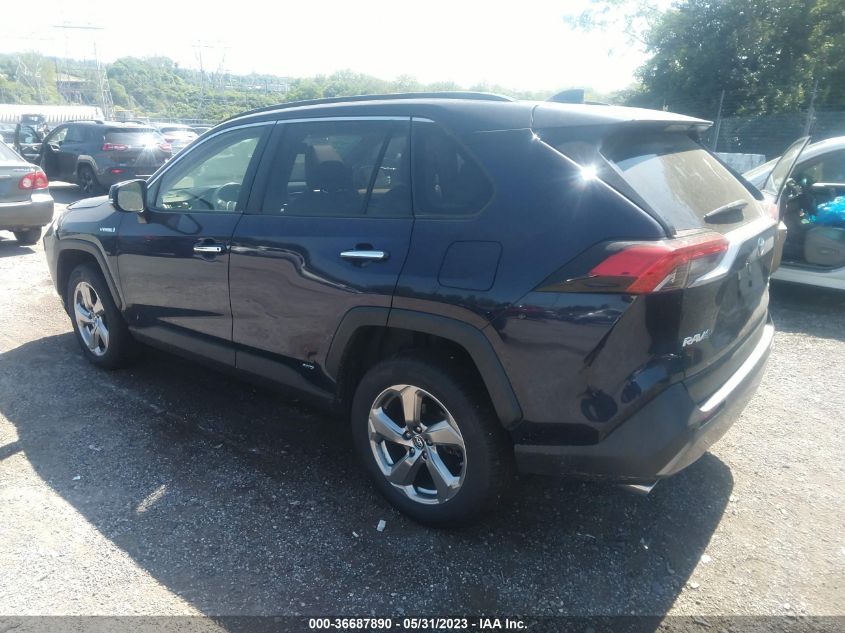 2019 TOYOTA RAV4 HYBRID LIMITED - JTMDWRFV8KD507098