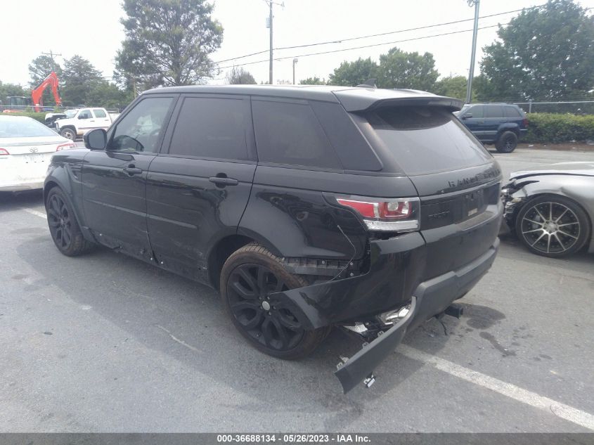 2016 LAND ROVER RANGE ROVER SPORT V6 HSE - SALWR2PF6GA118170