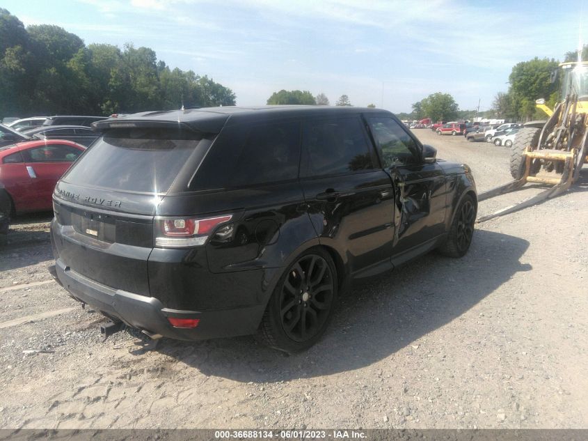 2016 LAND ROVER RANGE ROVER SPORT V6 HSE - SALWR2PF6GA118170