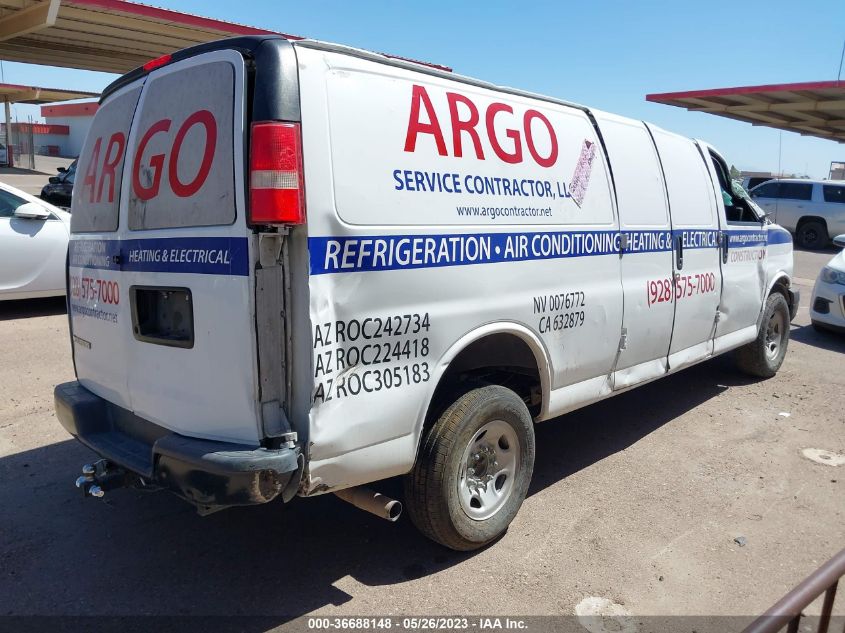 2017 CHEVROLET EXPRESS CARGO VAN - 1GCWGBFF1H1104256