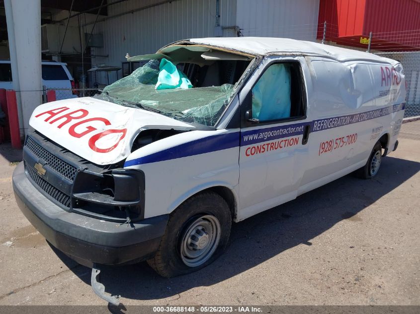 2017 CHEVROLET EXPRESS CARGO VAN - 1GCWGBFF1H1104256