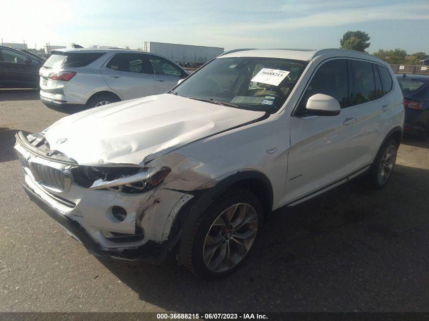 2016 BMW X3 XDRIVE28I - 5UXWX9C5XG0D75035