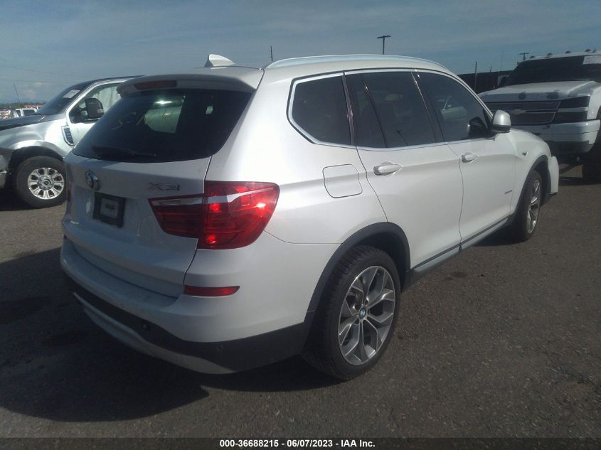 2016 BMW X3 XDRIVE28I - 5UXWX9C5XG0D75035