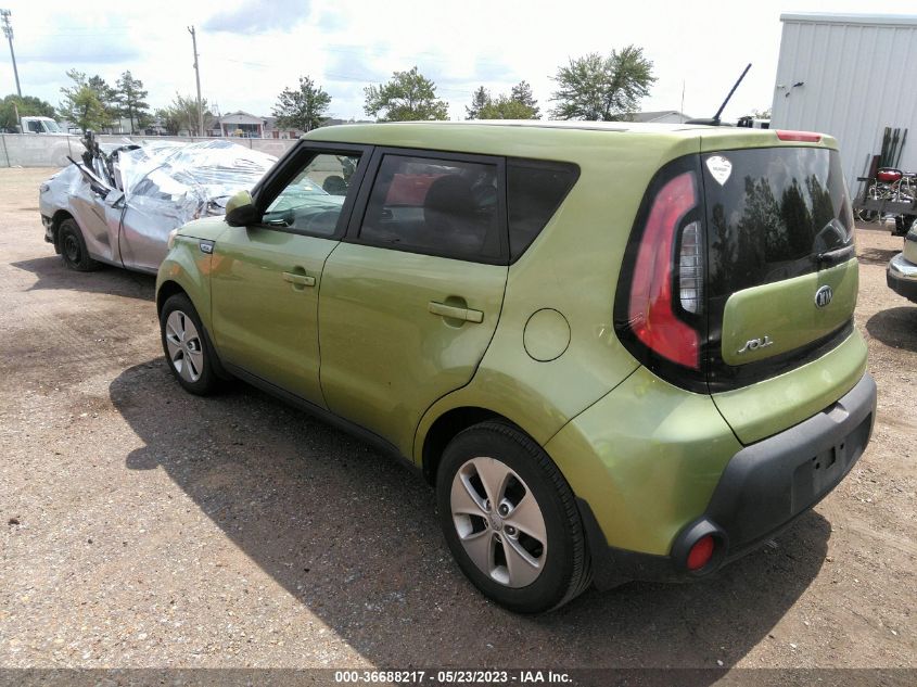 2015 KIA SOUL BASE - KNDJN2A21F7798672