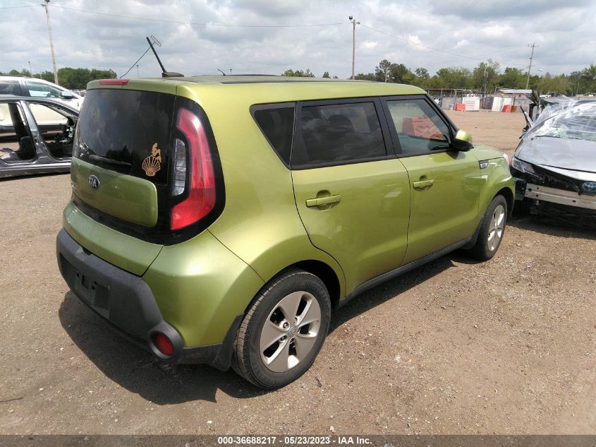 2015 KIA SOUL BASE - KNDJN2A21F7798672