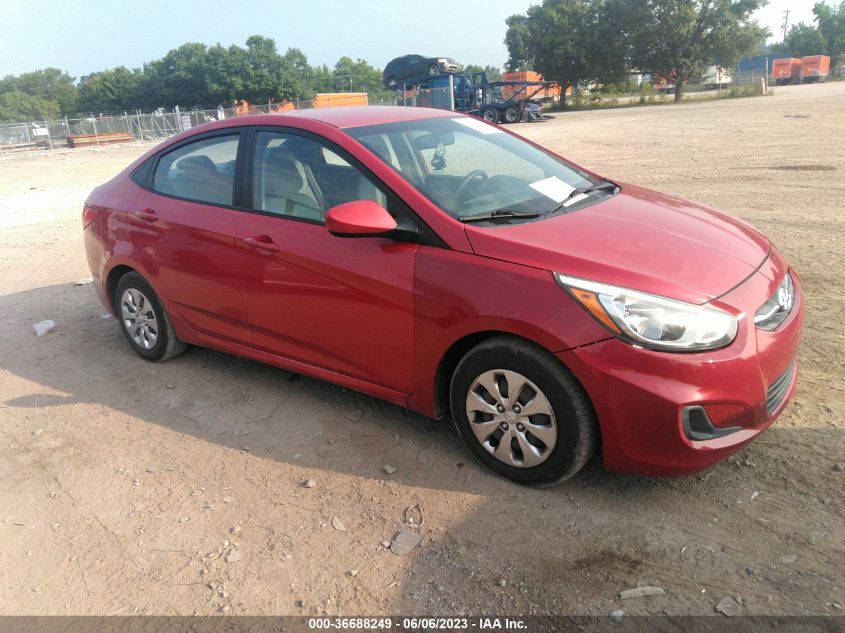 2016 HYUNDAI ACCENT SE - KMHCT4AE8GU038791