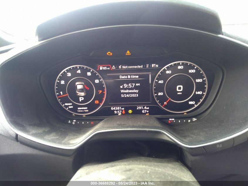 2016 AUDI TT 2.0T - TRUC5AFV5G1003557